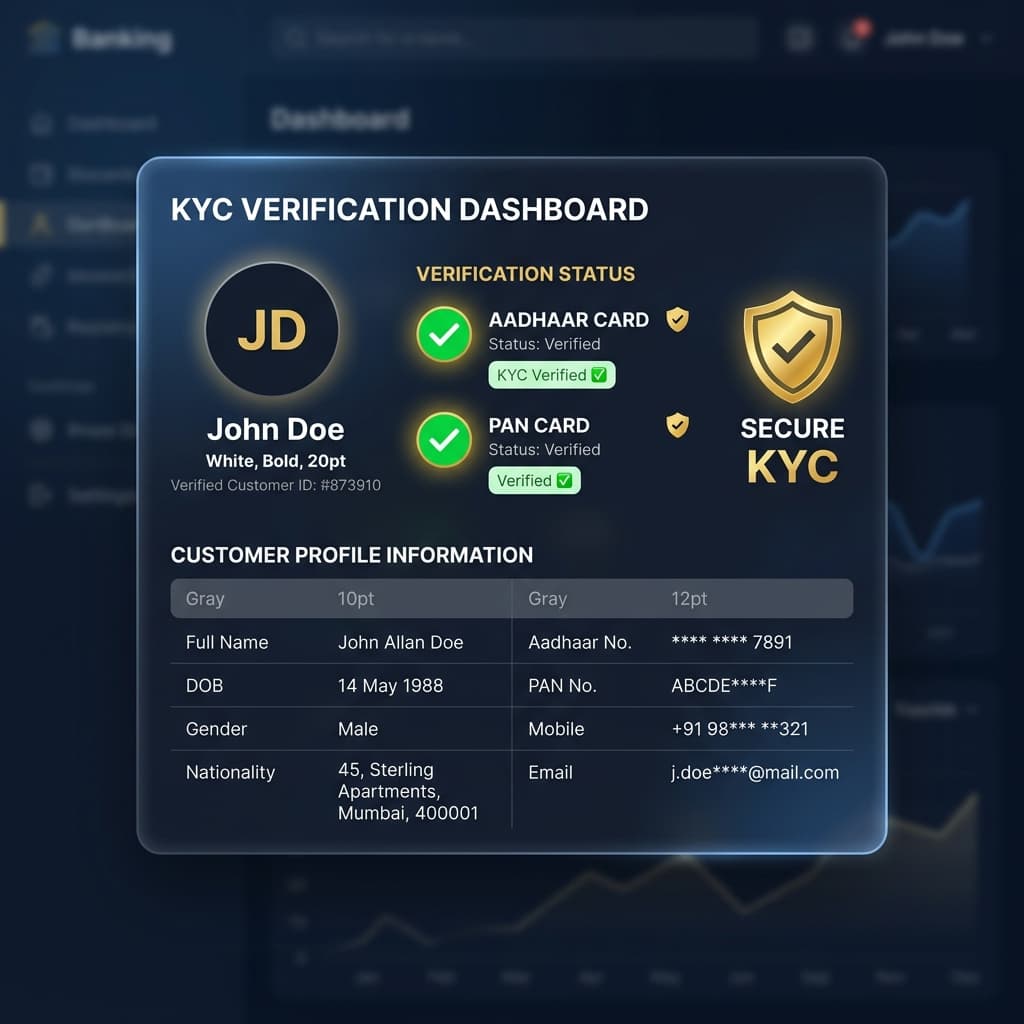 KYC Verification Screen